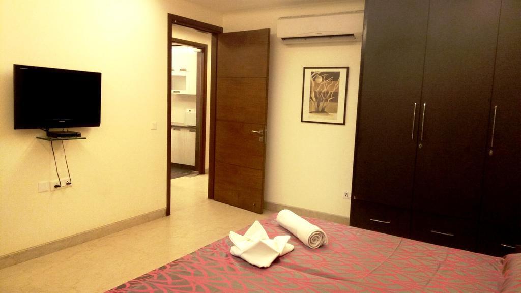 Woodpecker Service Apartamentos - Green Park Nueva Delhi Exterior foto