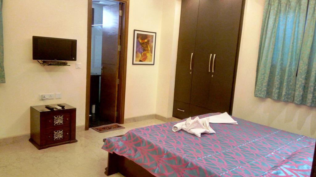 Woodpecker Service Apartamentos - Green Park Nueva Delhi Exterior foto