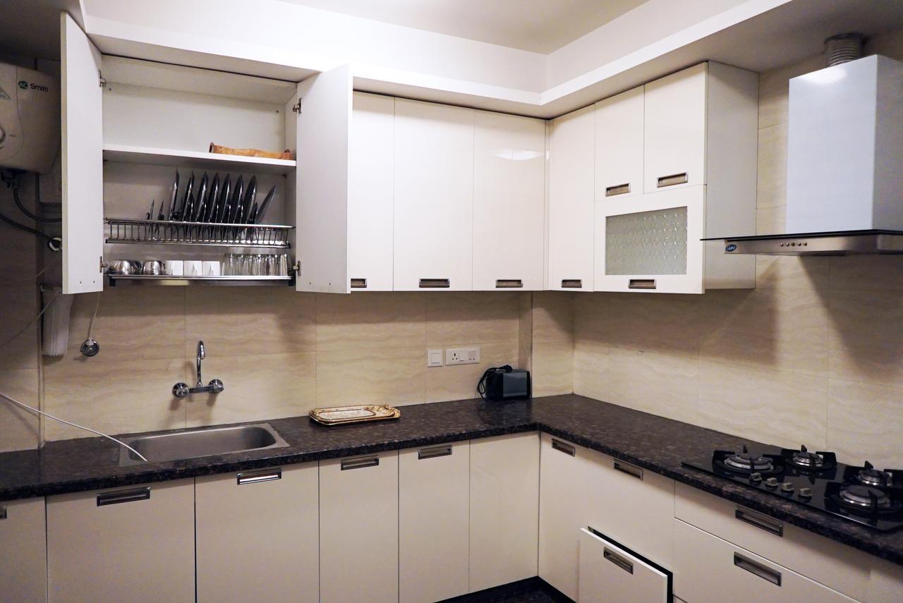 Woodpecker Service Apartamentos - Green Park Nueva Delhi Exterior foto